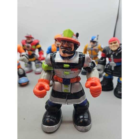 LOT‎ OF 19 FISHER PRICE MATTEL RESCUE HEROES ACTION FIGURES 1998 1999 2001 - Picture 3 of 16